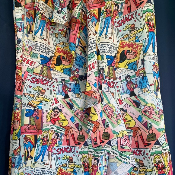 Betty and Veronica (Archie Comics) cartoon dress, size small - Picture 3 of 3